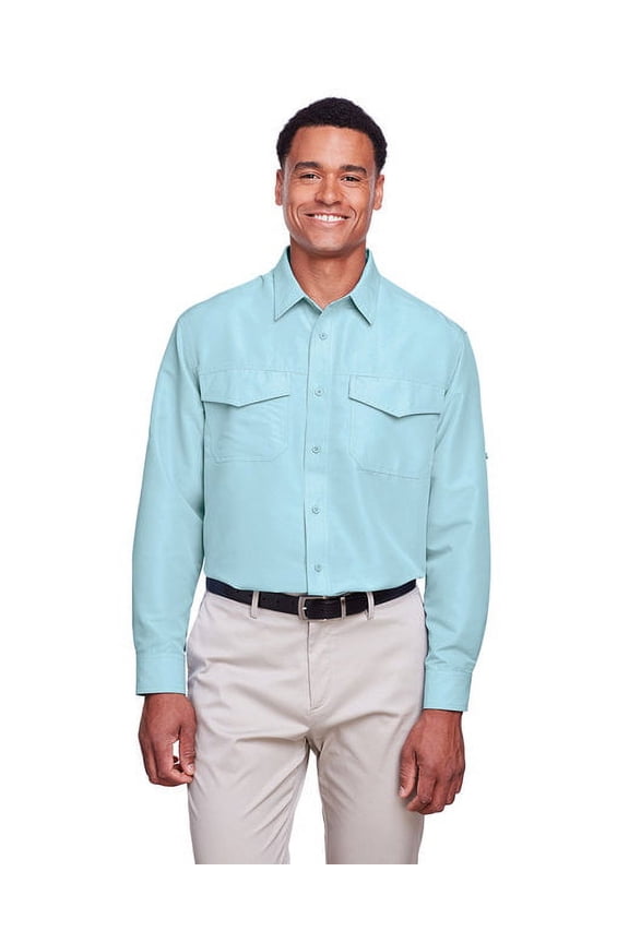 M580L Men's Key West Long-Sleeve Performance Staff Shirt