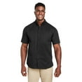thumbnail image 1 of Harriton M585 Men's Advantage IL Short Sleeve Work Shirt-Black-2XL, 1 of 3