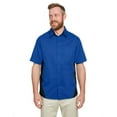thumbnail image 1 of Harriton M586T Men's Tall Flash IL Colorblock Short Sleeve Shirt, 1 of 3