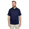 thumbnail image 1 of Harriton M586T Men's Tall Flash IL Colorblock Short Sleeve Shirt, 1 of 3