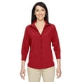 thumbnail image 1 of Harriton M610W Women's Paradise Three Quarter Sleeve Performance Shirt, 1 of 3