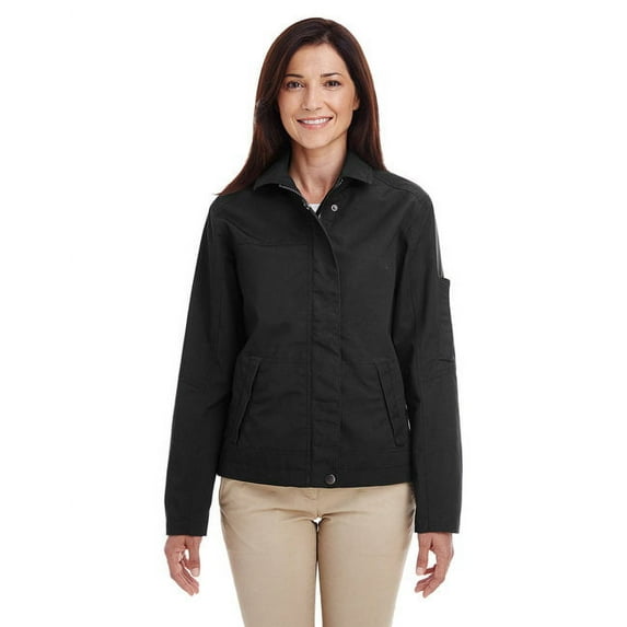 Harriton M705W Coat Auxiliary Canvas Work Women's