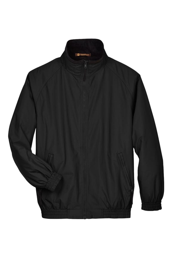M740 Adult Fleece-Lined Nylon Jacket (2 PACK)