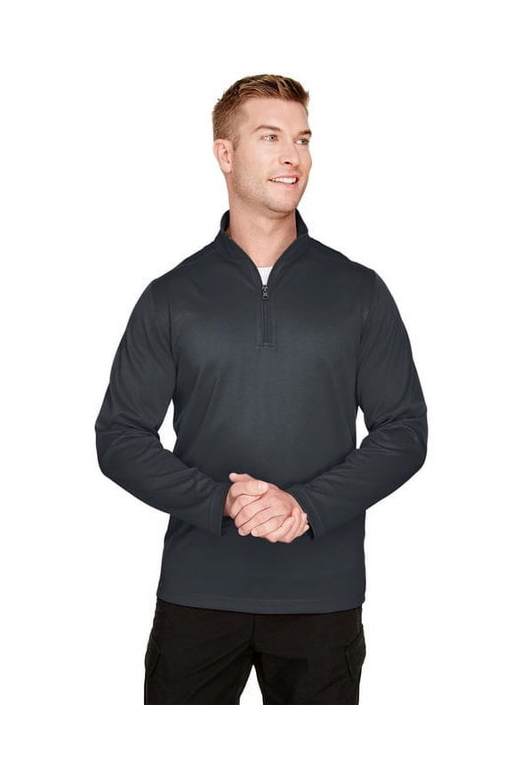 M748 Men's Advantage Snag Protection Plus Quarter-Zip Pullover-Dark Charcoal-L