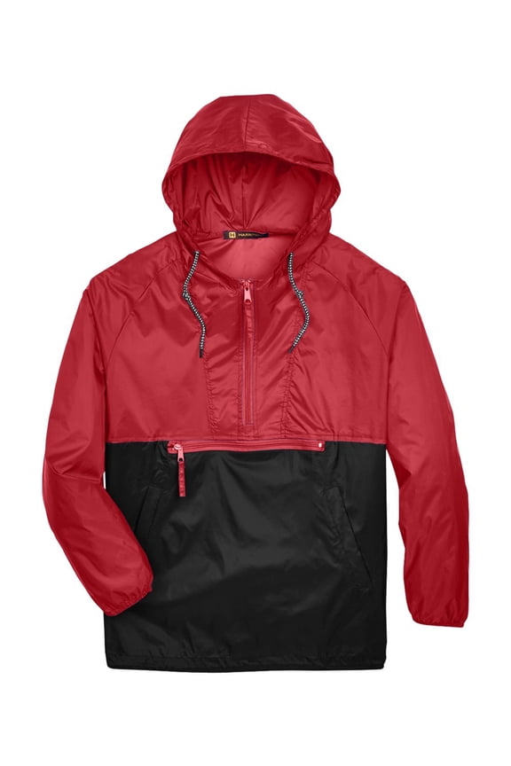 M750 Adult Packable Nylon Jacket (2 PACK)