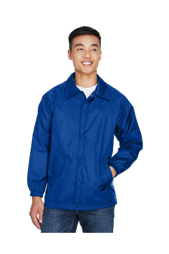 M775 Harriton Adult Nylon Staff Jacket True Royal 4XL