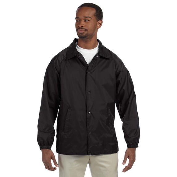 Harriton M775 Professional Staff Jacket - Black - 3X-Large