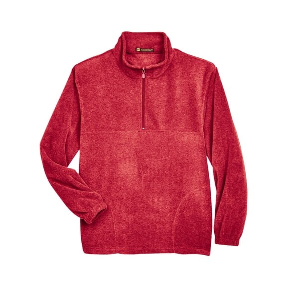 Harriton M980 Adult 8 oz. Quarter-Zip Fleece Pullover (2 PACK)