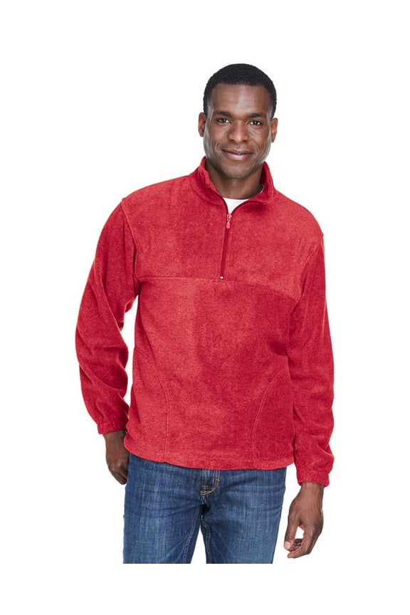 M980 Adult 8 oz. Quarter-Zip Fleece Pullover