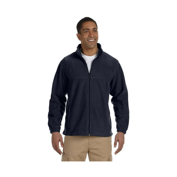 Harriton M990 Men'S 8 Oz. Full-Zip Fleece