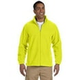 thumbnail image 1 of Harriton M990 Men's Full-Zip Fleece-Safety Yellow-3XL, 1 of 3