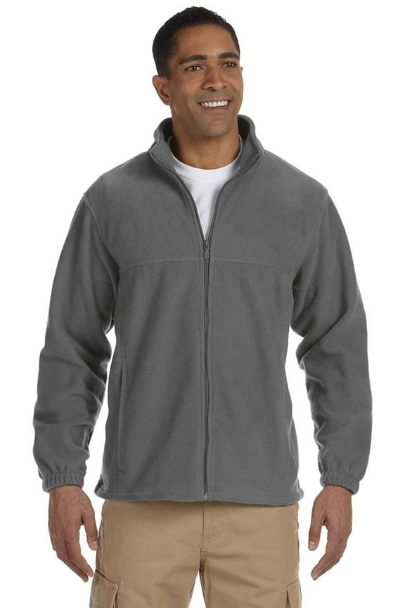 M990 Mens Full Zip Fleece Jacket - Charcoal - Small