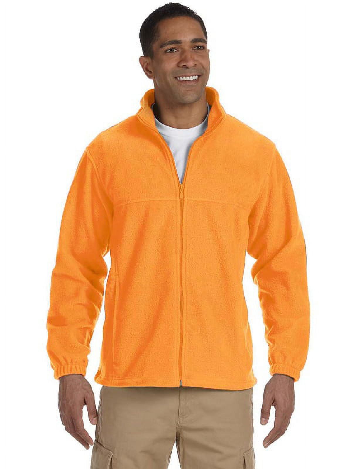 Safety orange deals fleece jacket