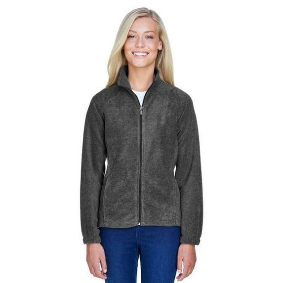 Harriton M990W Ladies' 8 oz. Full-Zip Fleece (2 PACK)