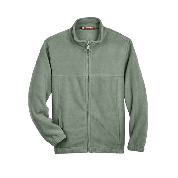 Harriton M990Y Youth 8 oz. Full-Zip Fleece (2 PACK)