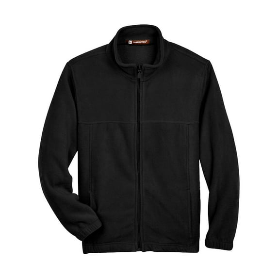 Harriton M990Y Youth 8 oz. Full-Zip Fleece (2 PACK)