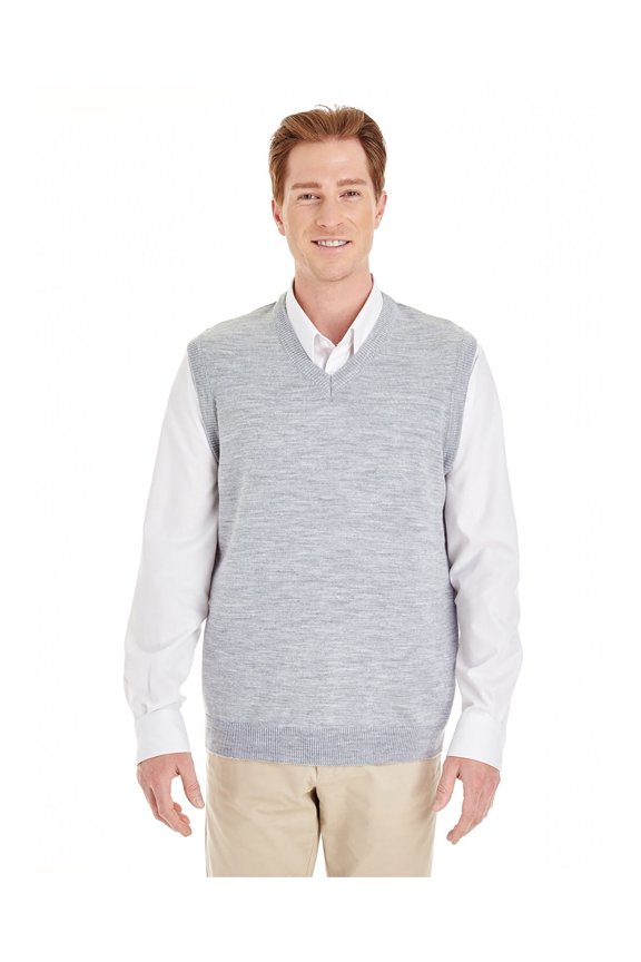 Men'S Pima-Tech Oxford Piqué Polo, M415 ,GREY HEATHER, S