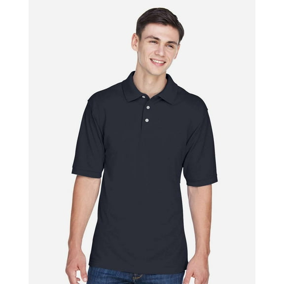 Harriton Men's 5.6 oz. Easy Blendâ„¢ Polo - M265