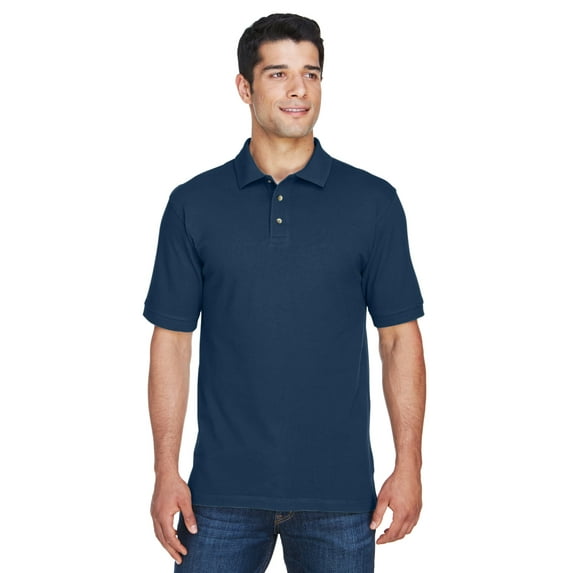 Harriton Men's 6 oz. Ringspun Cotton Piqué Short-Sleeve Polo - M200