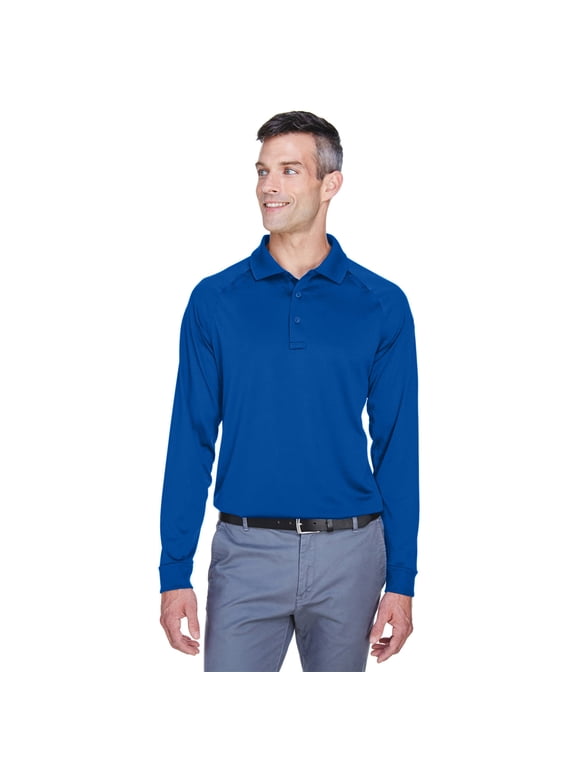 Men's Advantage Snag Protection Plus Long-Sleeve Tactical Polo