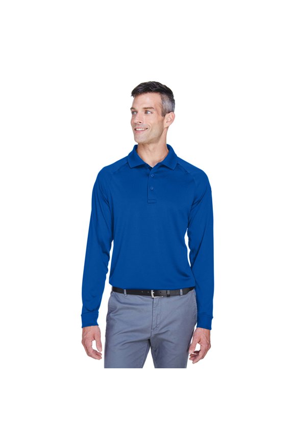 Men's Advantage Snag Protection Plus Long-Sleeve Tactical Polo