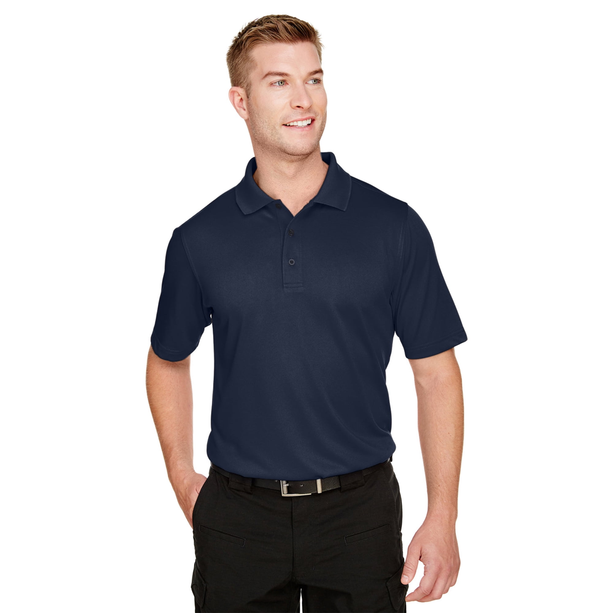 Snags Sharp Protectionm Harriton Men's Advantage Snag Protection Plus Polo - Walmart.com