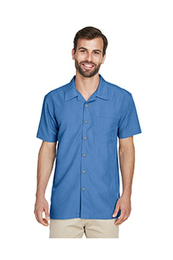 Men's Barbados Textured Camp Shirt