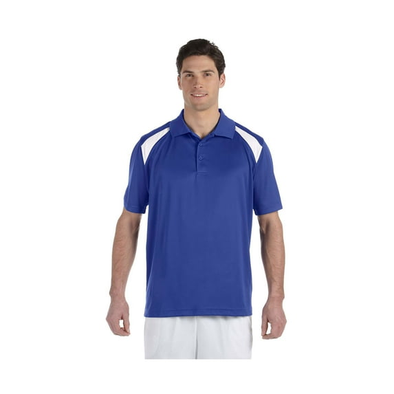 Harriton Men's Colorblock Polo Shirt, Style M318