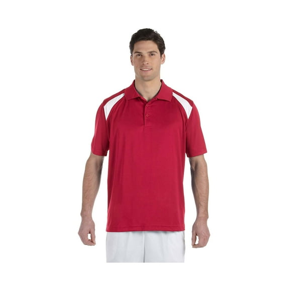 Harriton Men's Colorblock Polo Shirt, Style M318