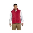 thumbnail image 1 of Harriton Men's Midweight Full-Zip Fleece Vest, Style M985, 1 of 1