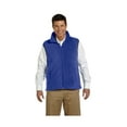 thumbnail image 1 of Harriton Men's Midweight Full-Zip Fleece Vest, Style M985, 1 of 1