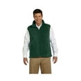 thumbnail image 1 of Harriton Men's Midweight Full-Zip Fleece Vest, Style M985, 1 of 1