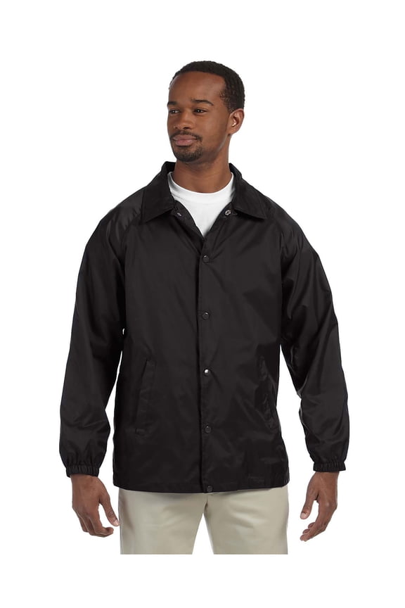 Men's Raglan Sleeves Nylon Staff Jacket, Style M775