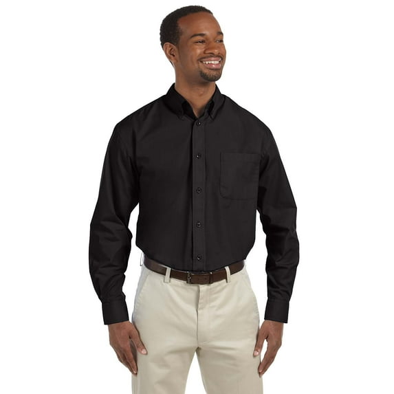 Harriton Men's Tall 3.1 oz. Essential Poplin - M510T