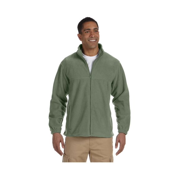 Harriton Men's Tall 8oz. Full-Zip Fleece, Style M990T