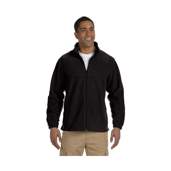 Harriton Men's Tall 8oz. Full-Zip Fleece, Style M990T