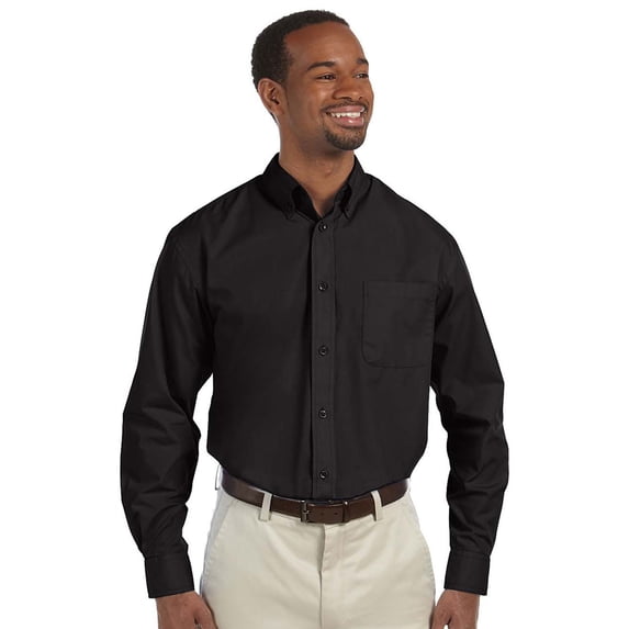 Harriton Men's Tall Value Poplin
