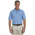 thumbnail image 1 of Harriton M200 Mens 6 oz. Ringspun Cotton Pique Short-Sleeve Polo, 5XL, LT COLLEGE BLUE, 1 of 3