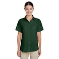 thumbnail image 1 of Harriton Paradise Short-Sleeve Performance Shirt (M610SW) Palm Green, XS, 1 of 3