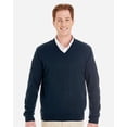 thumbnail image 1 of Harriton M420 Men's Pilbloc™ V-Neck Sweater-Dark Navy-XL, 1 of 3