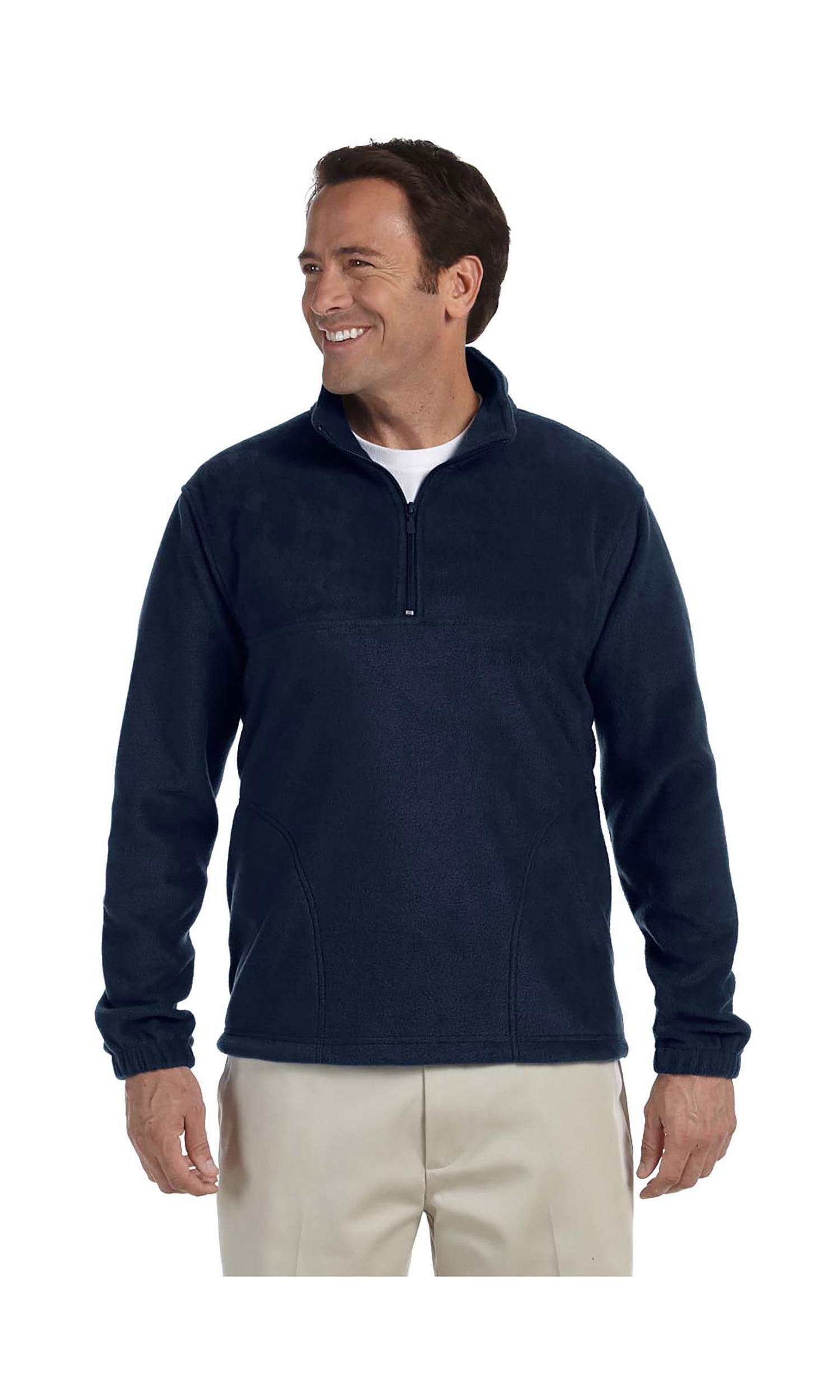Harriton Quarter Zip Midweight Fleece Pullover Style M980