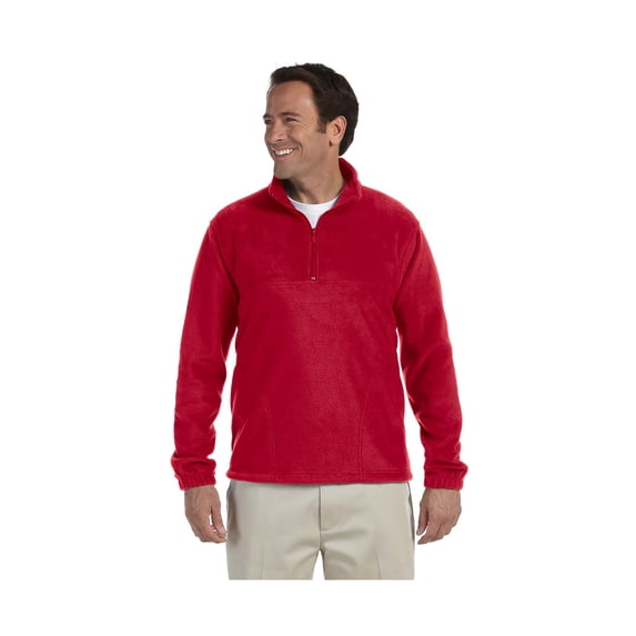 Harriton Quarter Zip Midweight Fleece Pullover, Style M980