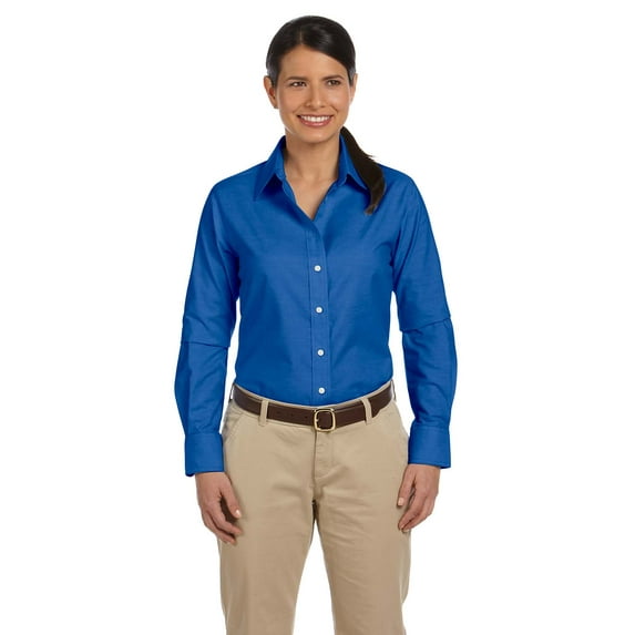 Harriton Women's Stain-Resist Oxford Shirt, Style M600W