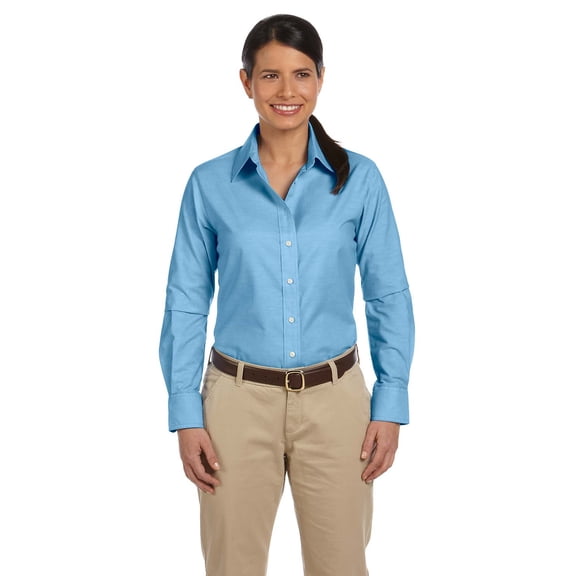 Harriton Women's Stain-Resist Oxford Shirt, Style M600W