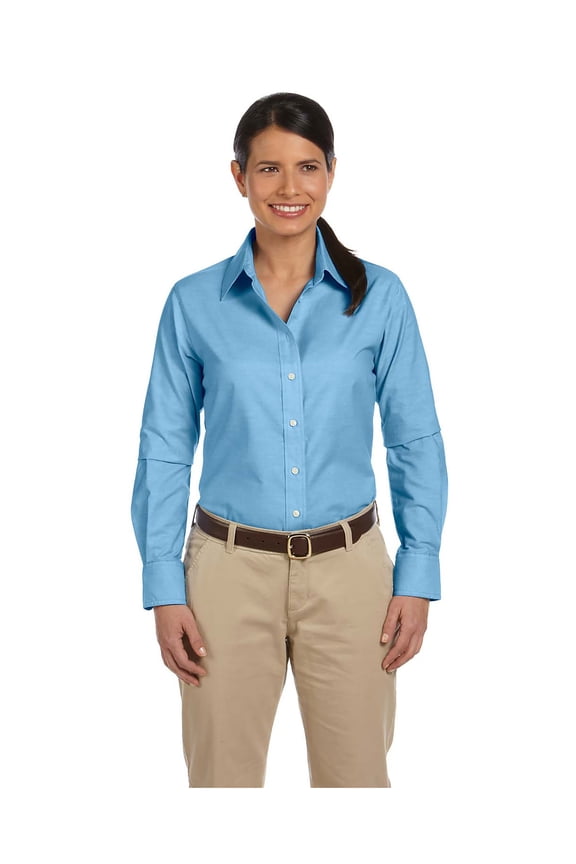 Women's Stain-Resist Oxford Shirt, Style M600W