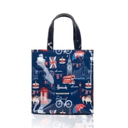 Harrods Women Storage Shoulder Bag Handbags City London PVC Waterproof Shopping