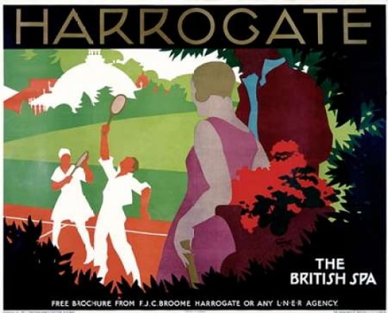 Harrogate Canvas Art - Tom Purvis (24 x 30)