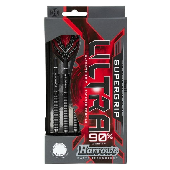 Harrows Supergrip Ultra Tungsten Darts Set (Pack of 3)