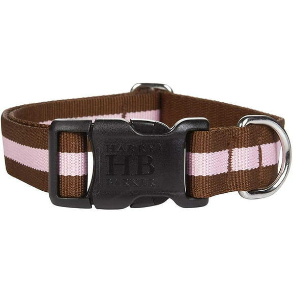 Harry Barker Eton Collar 8-14 inch (Brown/Pink, M)