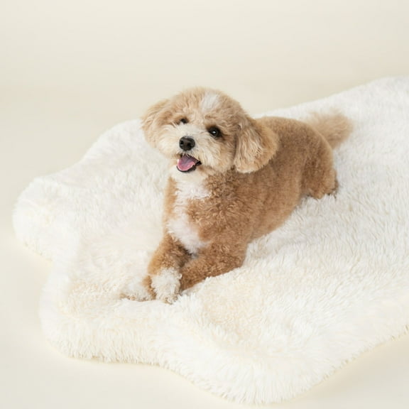 Harry Barker Luxe Faux Fur Pelt Bed, Large